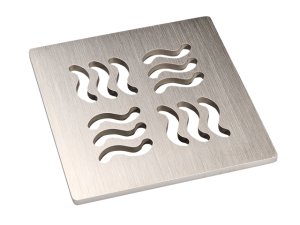 Grotelės AISI316 nerūdijančio plieno 115x115mm "Yukon"