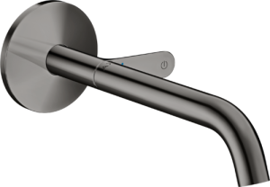 Praustuvo maišytuvas AXOR One Select 220 mm, iš sienos, poliruoto juodo chromo spalvos (Polished Black Chrome)