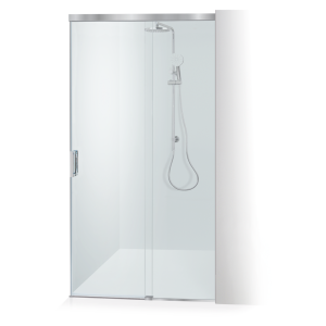 Dušo sienelė Brasta Glass GABIJA SOFT 990-1010x2000 skaidrus stiklas
