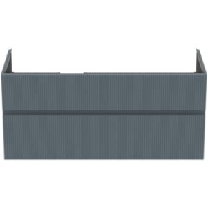 Spintelė Ideal Standard Finesse, matmenys: 1200x505x550mm, 2 stalčiai, spalva Matt Ashblue