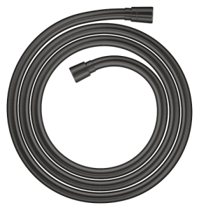 Dušo žarna AXOR ShowerSolutions, 2 m, metalo efektas, kūginės jungtys, šlifuoto juodo chromo spalvos (Brushed Black Chrome)