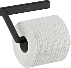 Tualetinio popieriaus laikiklis AXOR Universal Softsquare, matinis juodas