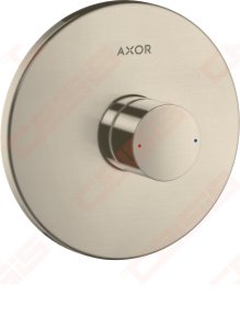 Dekoratyvinė dalis AXOR Uno potinkiniam maišytuvui, 1 funkcijos, šlifuoto nikelio spalvos (Brushed Nickel)