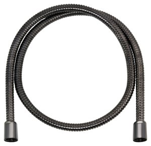 Dušo žarna 1250mm brushed black chrome