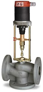 Dvieigis vožtuvas CV216 GG DN65 30mm PN16, 63 m³/h