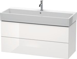 Spintelė Duravit L-Cube 1184x459, balta matinė