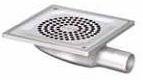 Dušo trapas EG150, 150 x 150 mm, Dn32 mm