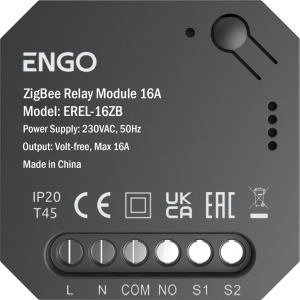 ENGO EREL-16ZB relė 16A ZigBee