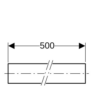 Daugiasluoksnis Geberit sistemos vamzdis ML, vamzdžiais d=20mm, L=5m