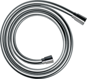 Dušo žarna AXOR ShowerSolutions, 1,6 m, metalo efektas, kūginės jungtys, chromo spalvos