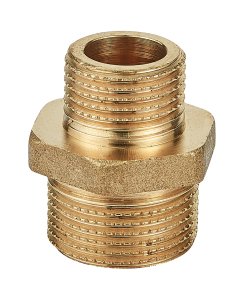 Redukuotas nipelis PATTARONI 2“x1“, žalvaris