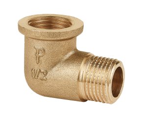 Alkūnė Pattaroni vidus/išorė 1/4“ žalvaris 