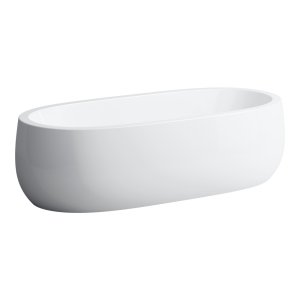 Vonia Alessi One, matmenys: 1830x870x460mm, laisvai statoma, iš kompozicinės medžiagos 'Sentec', su centriniu nuotaku, su pakėlimo sistema techniniam aptarnavimui