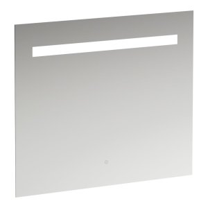 Veidrodis Laufen LEELO 800x40x700 mm, su aliuminio rėmu, su horizontaliu LED šviestuvu, lietimo jutikliu