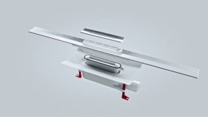 Dušo latakas Aco ShowerDrain S+ L-900 grotelės Plate
