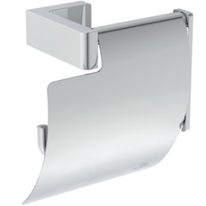 Laikiklis WC popieriaus Ideal Standard Conca, su dangteliu, chromas