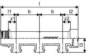 Kolektorius Aqua PLUS 3X (1/8) PPM