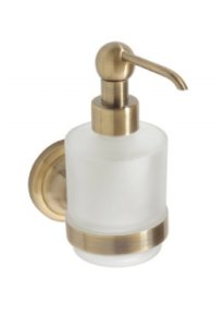 Pakabinamas muilo dozatorius Bemeta Retro, 200 ml, bronzos spalvos