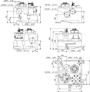 Perpumpavimo stotelė nuotekoms Grundfos Multilift MSS.11.1.2; 1,1kW