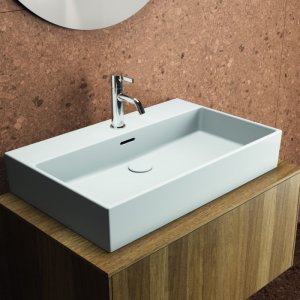Praustuvas Ideal Standard Extra, matmenys: 700x450x150mm, montuojamas ant stalviršio (šlifuota apačia) arba ant sienos
