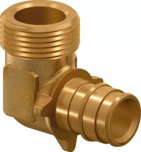 Uponor Q&E alkūnė išoriniu sriegiu PL 20-G1/2"MT