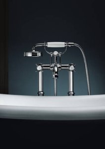 Vonios maišytuvas iš grindų AXOR Montreux, chromo spalvos 