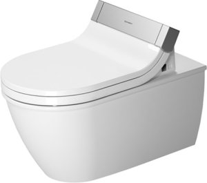Pakabinamas unitazas Duravit Darling New Sensow su paslėptais tvirtinimais