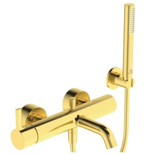 Maišytuvas voniai/dušui Ideal Standard Joy, su komplektu, spalva Brushed Gold