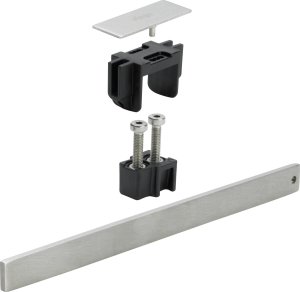 Dušo latakų grotelių ir apdailos komplektas Viega Advantix Vario, SR1 200 mm, nerūdijantis plienas, matinis