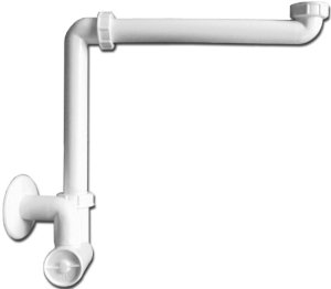 Sifonas praustuvams taupantis vietą po praustuvu/neįgaliesiems DN40х5/4" horizontalus pajungimas
