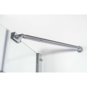 Dušo durys nišoms Brasta Glass TINA PLIUS 995-1007x2000 skaidrus stiklas