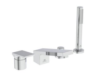 Maišytuvas iš vonios krašto Ideal Standard Extra, 4 dalių, spalva -chromas