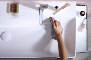 Praustuvas Hansgrohe Xelu Q, 1200x480x80 mm, su SmartClean danga