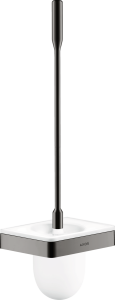 WC šepetys AXOR Universal Softsquare, poliruoto juodo chromo spalva (Polished Black Chrome)