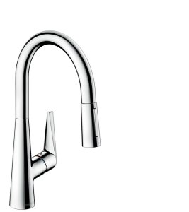 Maišytuvas plautuvei HANSGROHE Talis ištraukiama galva