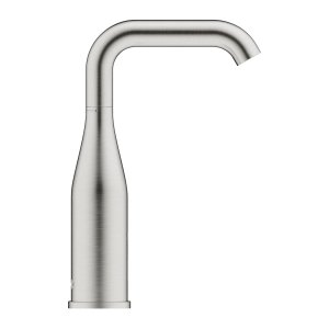 Sensorinis praustuvo maišytas GROHE Essence E, su 6V baterija, nerūdijančio plieno spalvos 