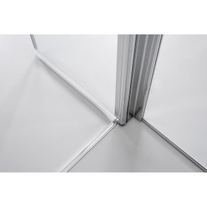 Dušo kabina Brasta Glass ERIKA 979-992x975-988x2000 skaidrus stiklas