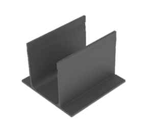 Latakų Slimline simetrinė jungtis