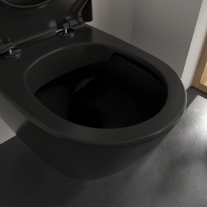 WC pakabinamas Subway 2.0 Direct-Flush  pure black