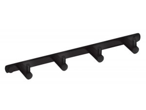 Pakaba su keturiais kabliukais  Bemeta Dark 270x25x40 mm.