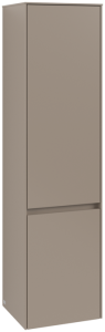 Ūkinė spintelė VILLEROY&BOCH Collaro 404x1538 taupe, vyriai kairėje