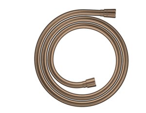 Dušo žarna AXOR ShowerSolutions, 1,6 m, metalo efektas, kūginės jungtys, šlifuoto raudono aukso spalvos (Brushed Red Gold)