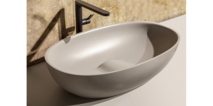 Praustuvas BELLA 650x390, silkstone pilka