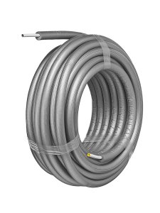 Daugiasluoksnis vamzdis FRӒNKISCHE PE-RT/AL/PE-RT Dn26x3.0mm su 9mm izoliacija (rulonas - 25 m)