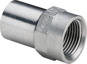Aklė presuojama/vidiniu sriegiu 35x1.1/4" (Inox)