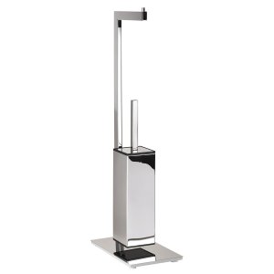 Pastatomas WC šepečio ir popieriaus laikiklis Bemeta Beta
