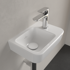 Praustuvas VILLEROY&BOCH O.Novo Compact 360x250, dubuo kairėje, be persipylimo