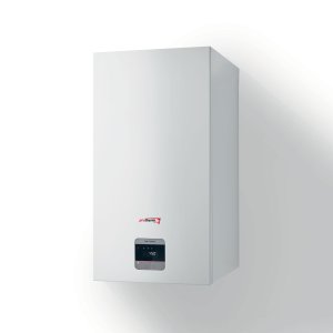 Dujinis kondensacinis katilas Protherm Tiger Condens 30/35 KKZ42-CS/1 su integruota 42L talpa karštam buitiniam vandeniui ruošti