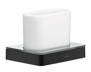 Dantų šepetėlių laikiklis AXOR Universal Softsquare, matinis juodas