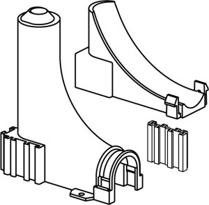 Uponor SMART RADI kampo fiksatorius 25/20MM